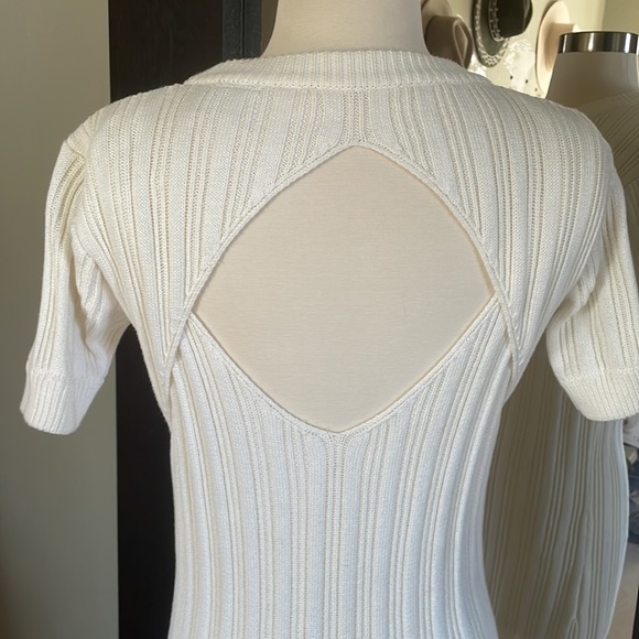 Rue Stiic Wren Knit Maxi Dress White S - Picture 3 of 13